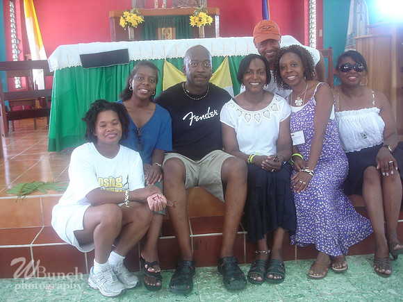 Punto Gordo, Belize........Family photo