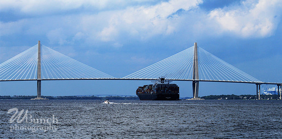 Arthur Ravenal Bridge, Charleston , S.C. & Waterfront Park - 08-23-18- WBunchphotography (78)