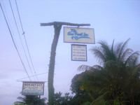 Punto Gordo, Beleize - Hotel we stayed at Seafront Inn