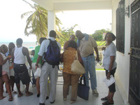 Arrival in Punto Gordo